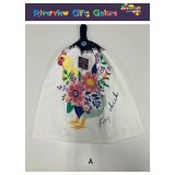 Crochet Top Hand Towel / Tea Towel - Fancy Chick